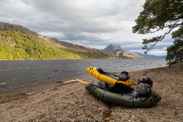 Packrafting with a Backpack