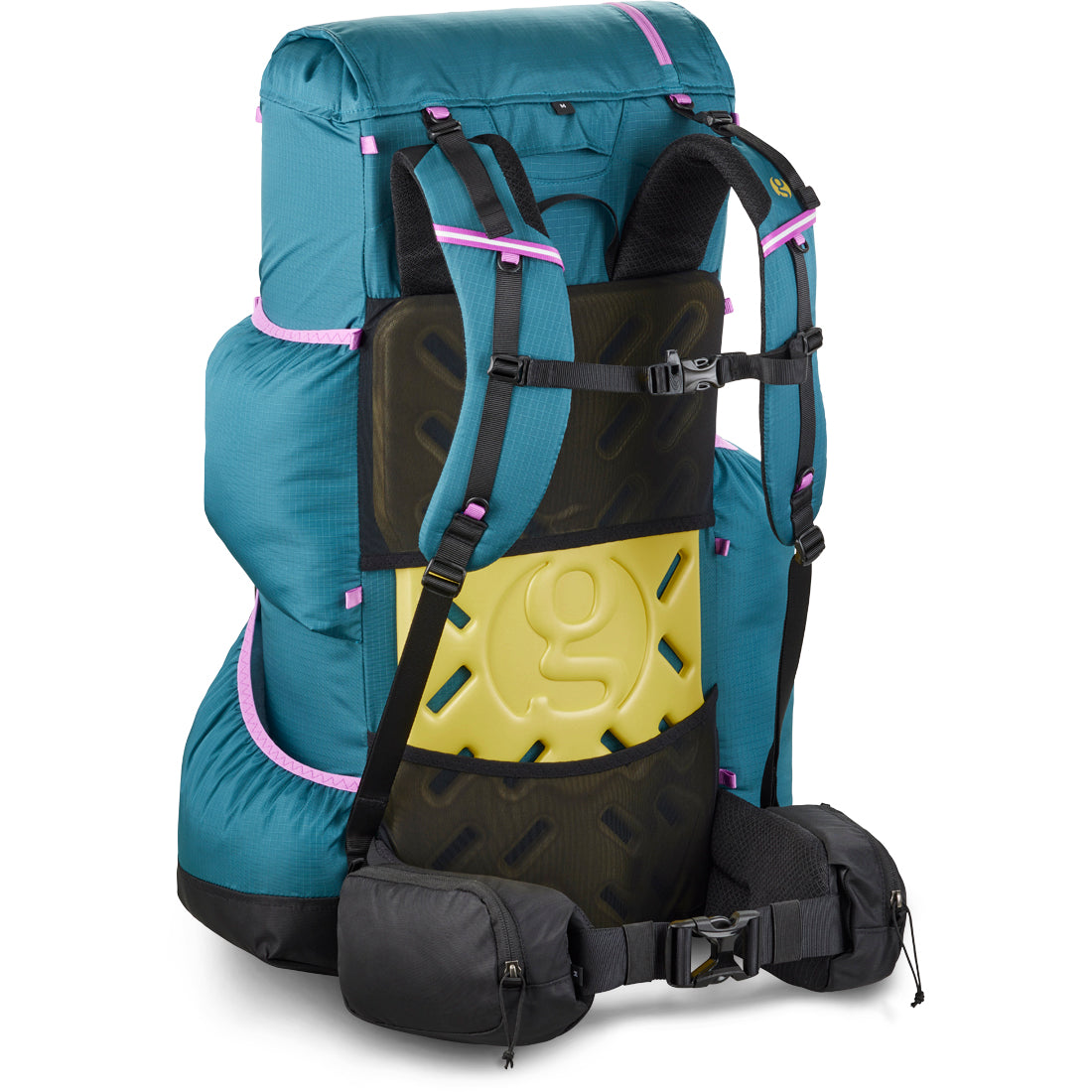 Gossamer Gear Mariposa 60 Backpack Green / S w' S/M Curved PVT Hipbelt Gossamer Gear Mariposa 60 Backpack Green / S w' S/M Curved PVT Hipbelt