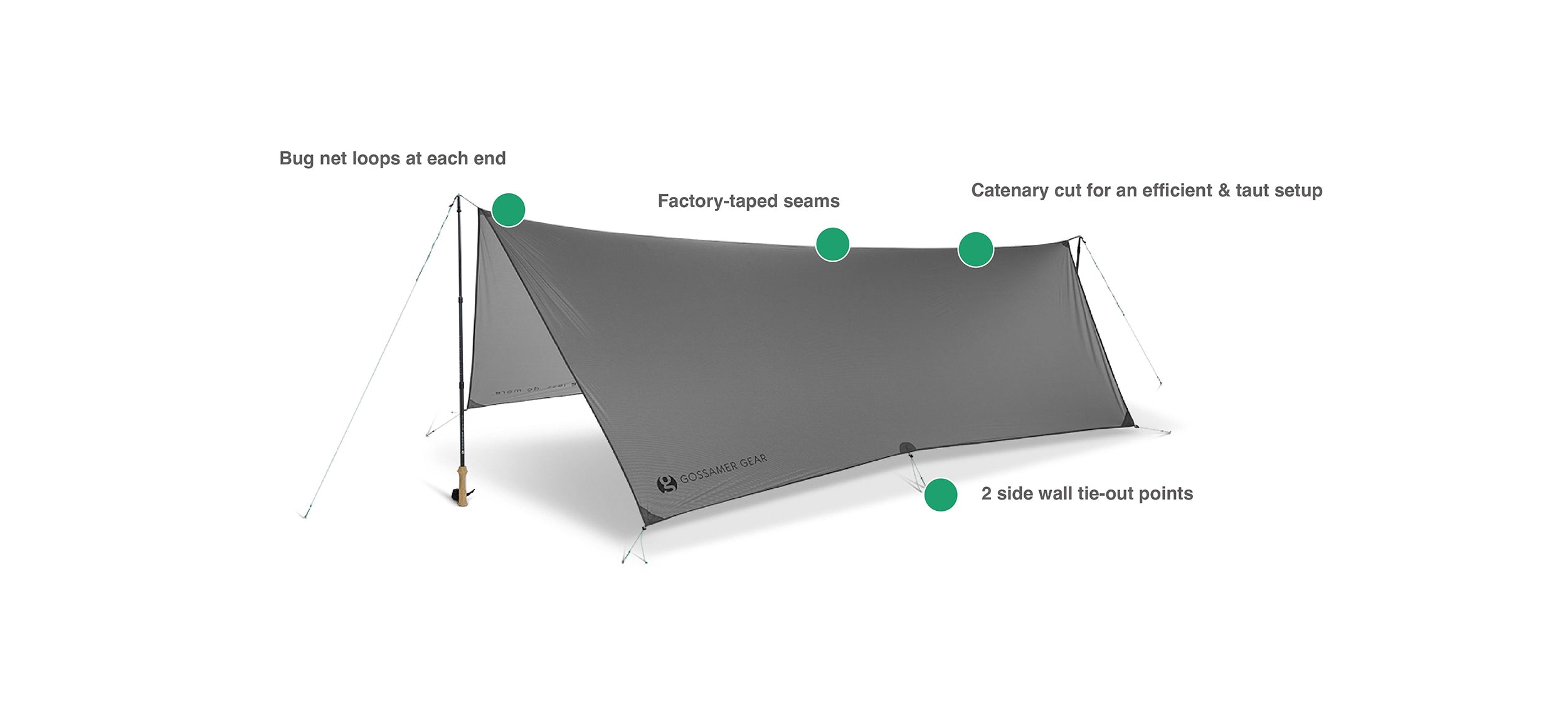 Twinn Tarp – Gossamer Gear
