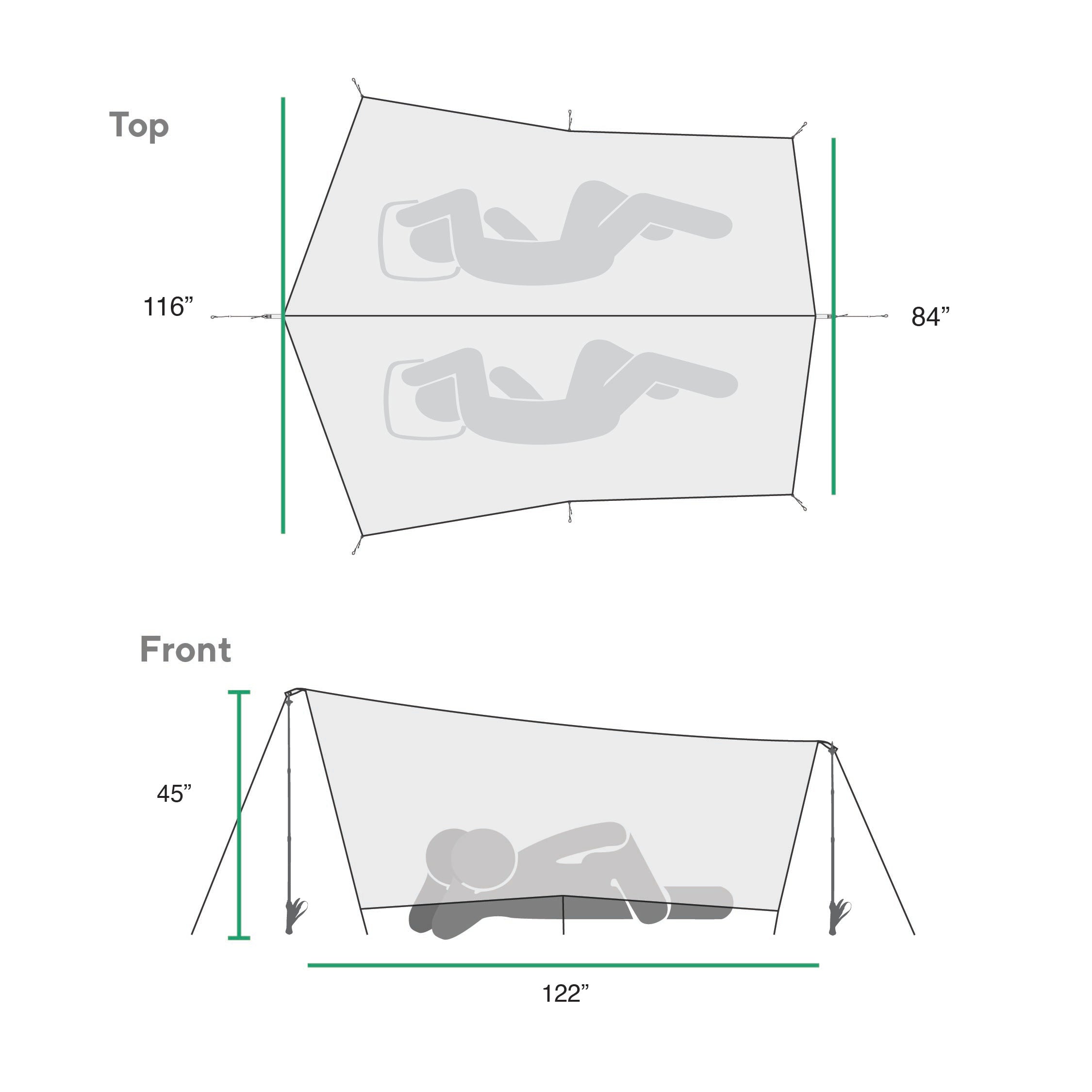 Twinn Tarp – Gossamer Gear